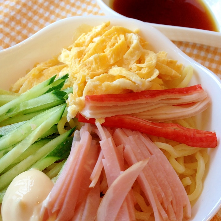 焼きそば麺で 自家製タレの冷やし中華 レシピ 作り方 By ななじまる 楽天レシピ 焼きそば麺で 自家製タレの冷やし中華 レシピ 作り方 By ななじまる 楽天レシピ